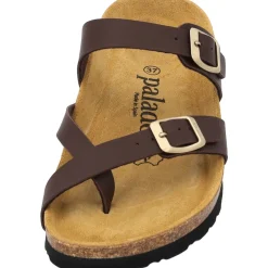 Palado Cres Matt, Pantoletten, Damen, Dunkelbraun