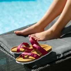 Palado Cres Matt, Pantoletten, Damen, Fuchsia