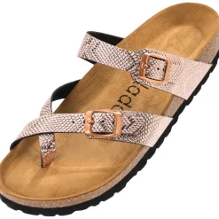 Palado Cres Metallic, Pantoletten, Damen, Pyth Rose/Kupfer