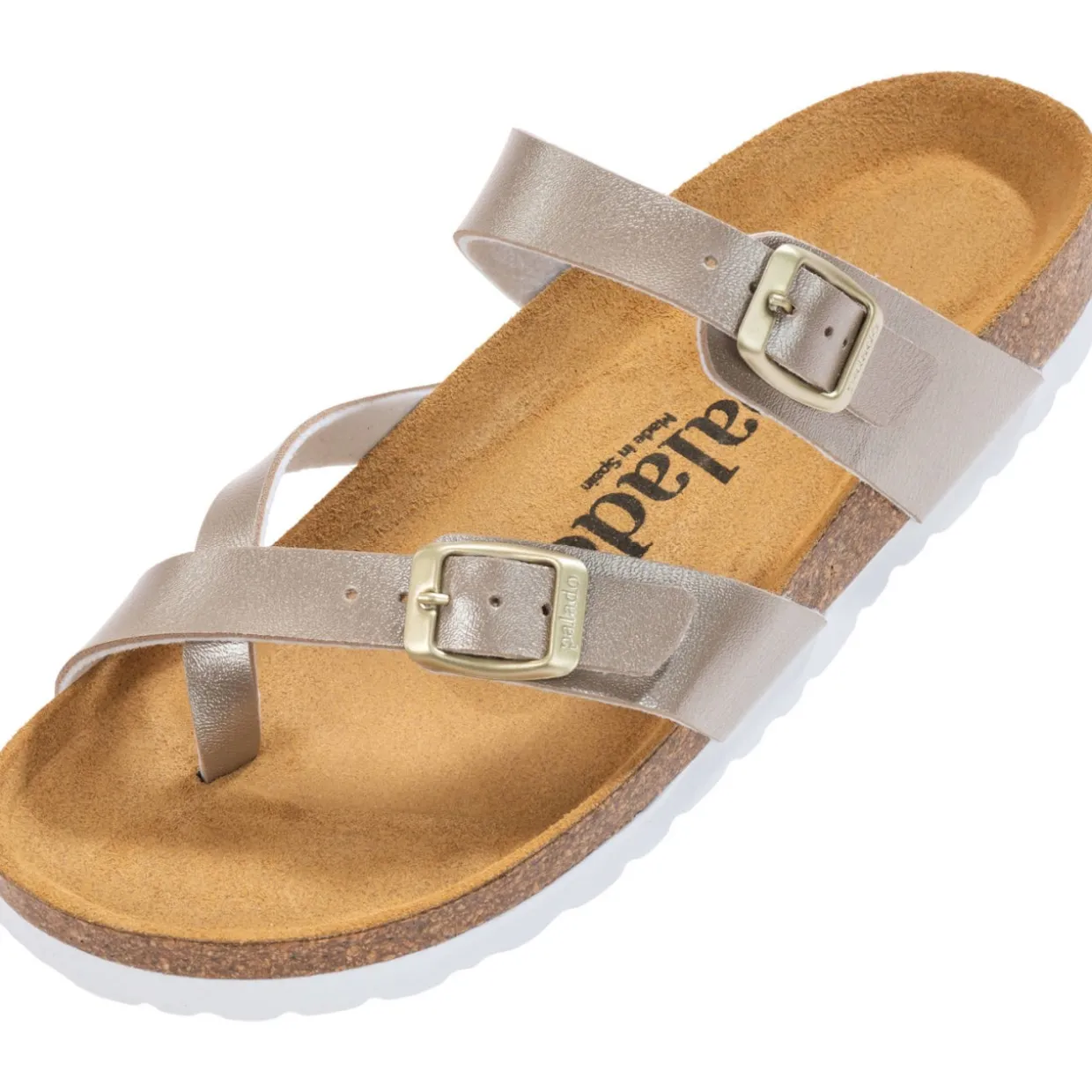 Palado Cres Metallic, Pantoletten, Damen, Beige