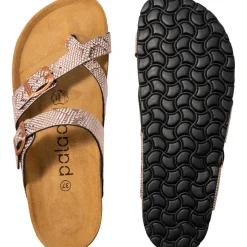 Palado Cres Metallic, Pantoletten, Damen, Pyth Rose/Kupfer