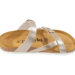 Palado Cres Metallic, Pantoletten, Damen, Beige