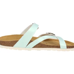 Palado Cres Metallic, Pantoletten, Damen, Türkis