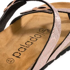 Palado Cres Metallic, Pantoletten, Damen, Pyth Rose/Kupfer