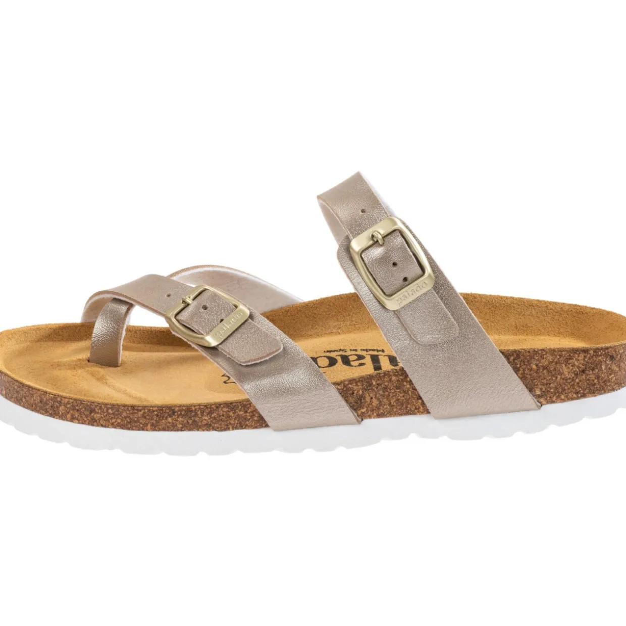 Palado Cres Metallic, Pantoletten, Damen, Beige