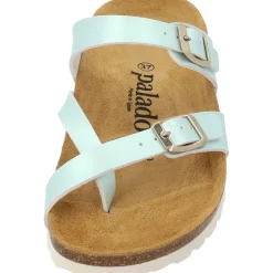 Palado Cres Metallic, Pantoletten, Damen, Türkis