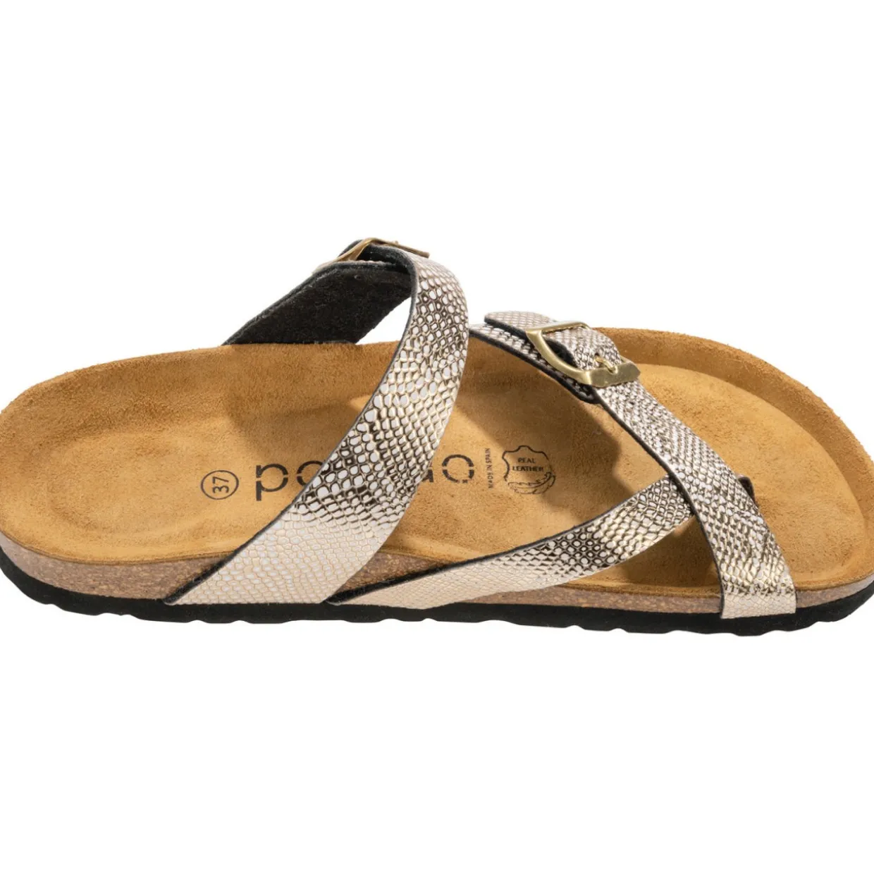 Palado Cres Metallic, Pantoletten, Damen, Pyth Gold