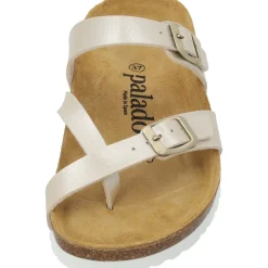 Palado Cres Metallic, Pantoletten, Damen, Altgold