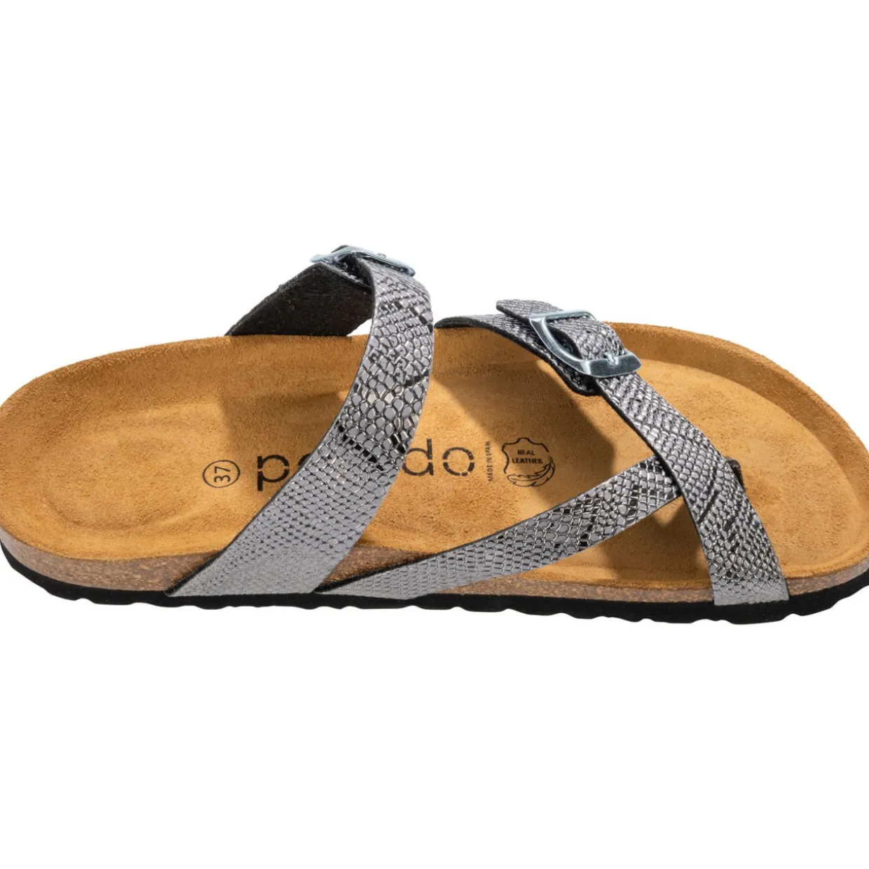 Palado Cres Metallic, Pantoletten, Damen, Pyth Anthrazit