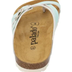 Palado Cres Metallic, Pantoletten, Damen, Türkis