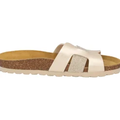 Palado Crisui, Pantoletten, Damen, Gold Metallic