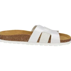 Palado Crisui, Pantoletten, Damen, Weiß Metallic