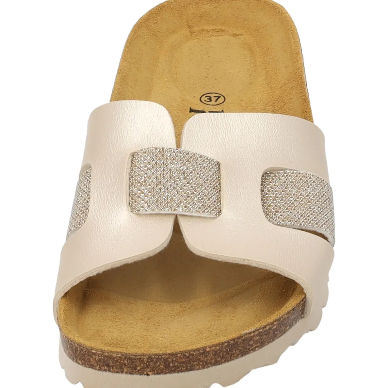 Palado Crisui, Pantoletten, Damen, Gold Metallic