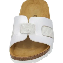 Palado Crisui, Pantoletten, Damen, Weiß Metallic