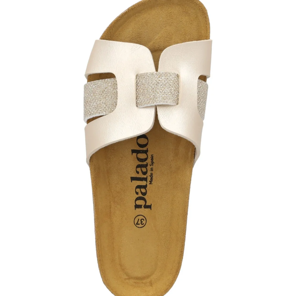 Palado Crisui, Pantoletten, Damen, Gold Metallic