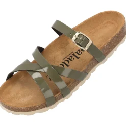 Palado Cruisi, Pantoletten, Damen, Khaki Lack