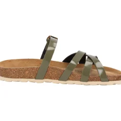 Palado Cruisi, Pantoletten, Damen, Khaki Lack