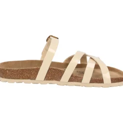 Palado Cruisi, Pantoletten, Damen, Beige Lack