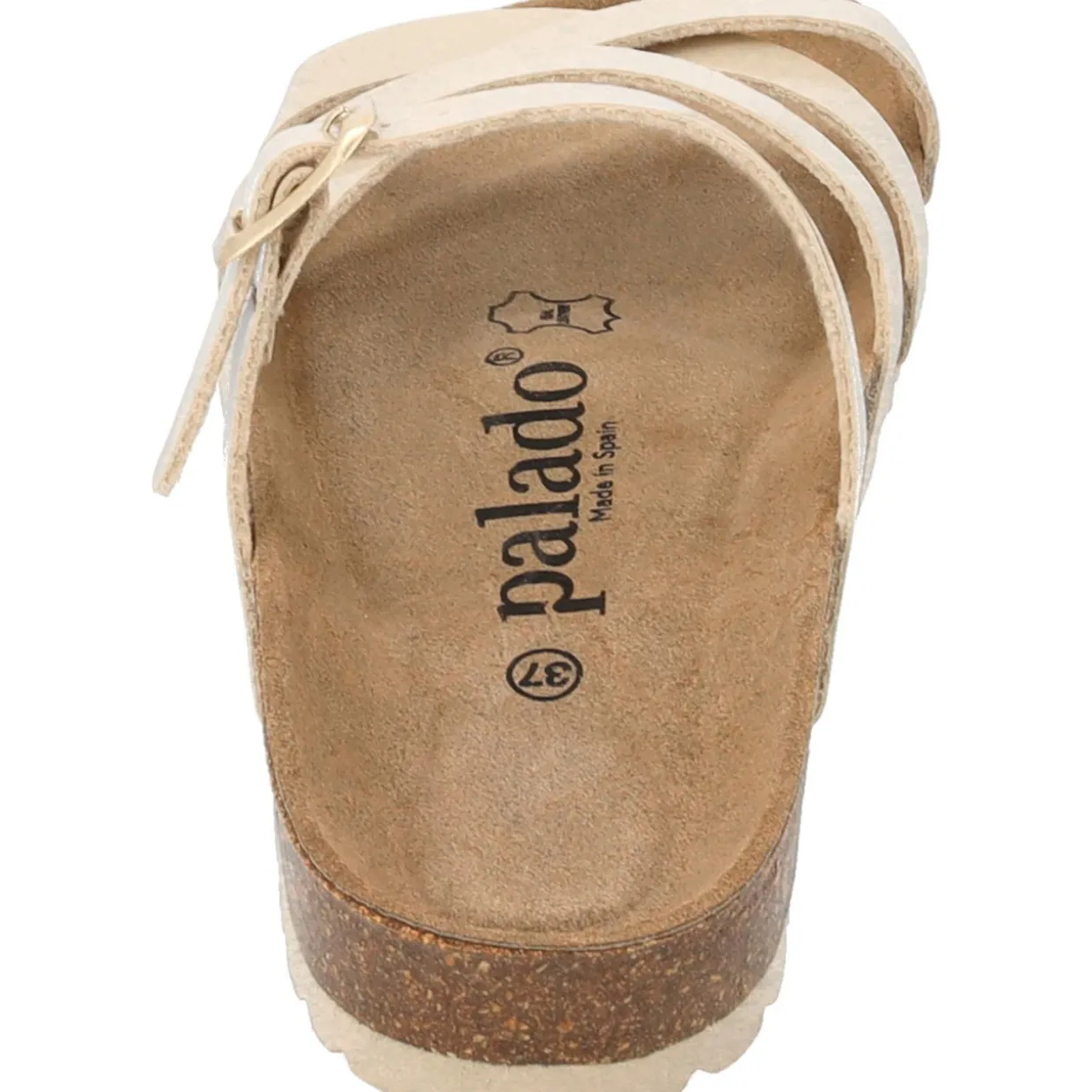 Palado Cruisi, Pantoletten, Damen, Beige Lack