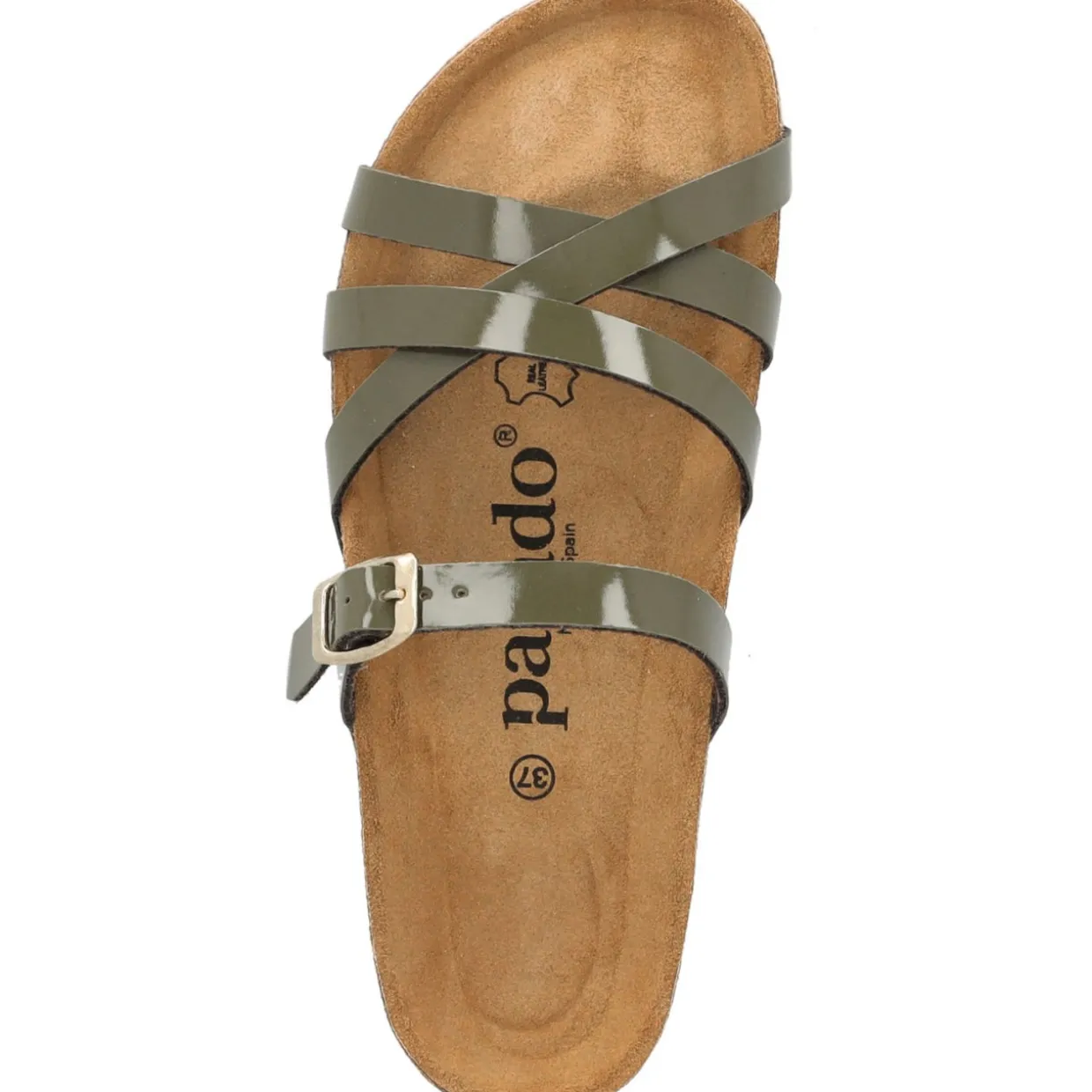 Palado Cruisi, Pantoletten, Damen, Khaki Lack