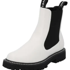 Palado Dedej, Chelsea Boots, Damen, Weiß