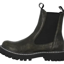 Palado Dedej, Chelsea Boots, Damen, Khaki