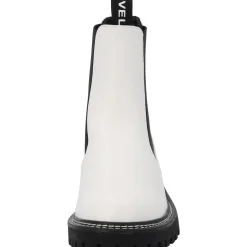 Palado Dedej, Chelsea Boots, Damen, Weiß