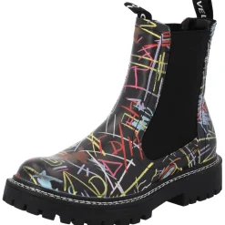Palado Dedej Fresco by Sila Sahin, Chelsea Boots, Damen, Graffiti