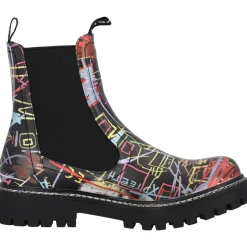Palado Dedej Fresco by Sila Sahin, Chelsea Boots, Damen, Graffiti