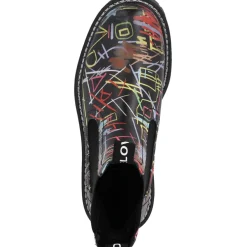 Palado Dedej Fresco by Sila Sahin, Chelsea Boots, Damen, Graffiti