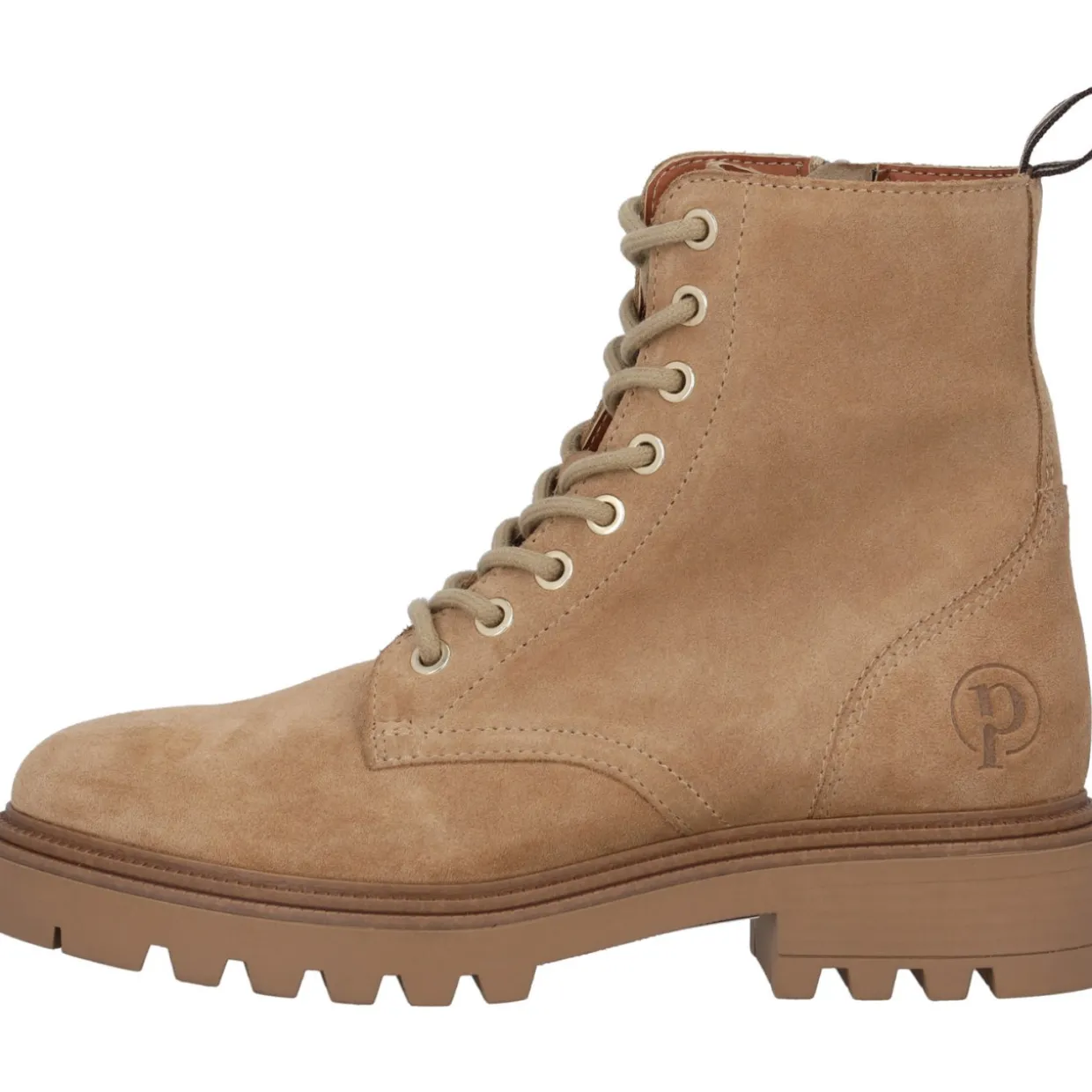 Palado Deiraid, Schnürstiefel, Damen, Beige