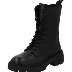 Palado Delos, Schnürstiefel, Damen, Schwarz Glatt