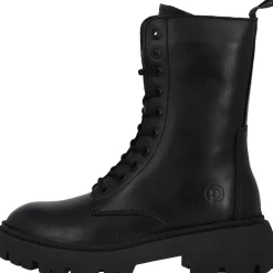 Palado Delos, Schnürstiefel, Damen, Schwarz Glatt