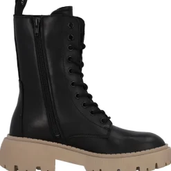 Palado Delos, Schnürstiefel, Damen, Schwarz/Beige