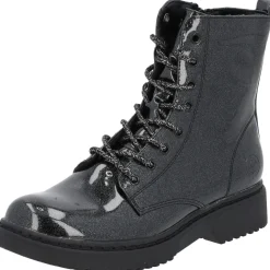 Palado Djerba Gloss by Sila Sahin, Schnürstiefel, Damen, Grau