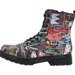 Palado Djerba, Schnürstiefel, Damen, Graffiti