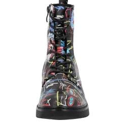 Palado Djerba, Schnürstiefel, Damen, Graffiti