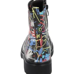 Palado Djerba, Schnürstiefel, Damen, Graffiti