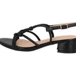 Palado Fanala by Sila Sahin, Riemchensandaletten, Damen, Schwarz