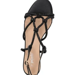 Palado Fanala by Sila Sahin, Riemchensandaletten, Damen, Schwarz