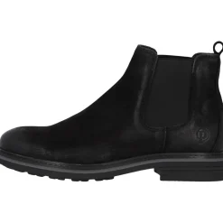 Palado Farbalar, Chelsea Boots, Herren, Schwarz