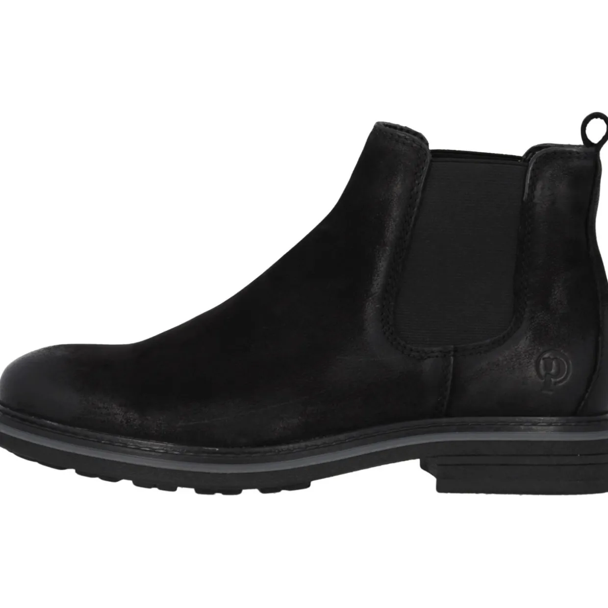 Palado Farbalar, Chelsea Boots, Herren, Schwarz