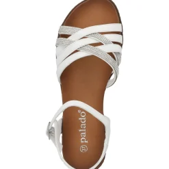 Palado Gieh, Keilsandaletten, Damen, Weiß