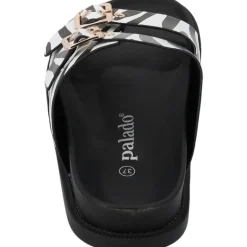 Palado Gnojus, Pantoletten, Damen, Zebra