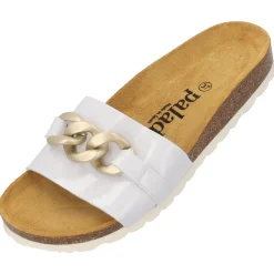 Palado Gozo, Pantoletten, Damen, Weiß Lack