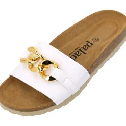 Palado Gozo, Pantoletten, Damen, Weiß Matt