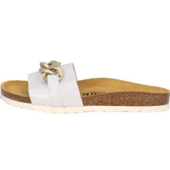 Palado Gozo, Pantoletten, Damen, Weiß Lack