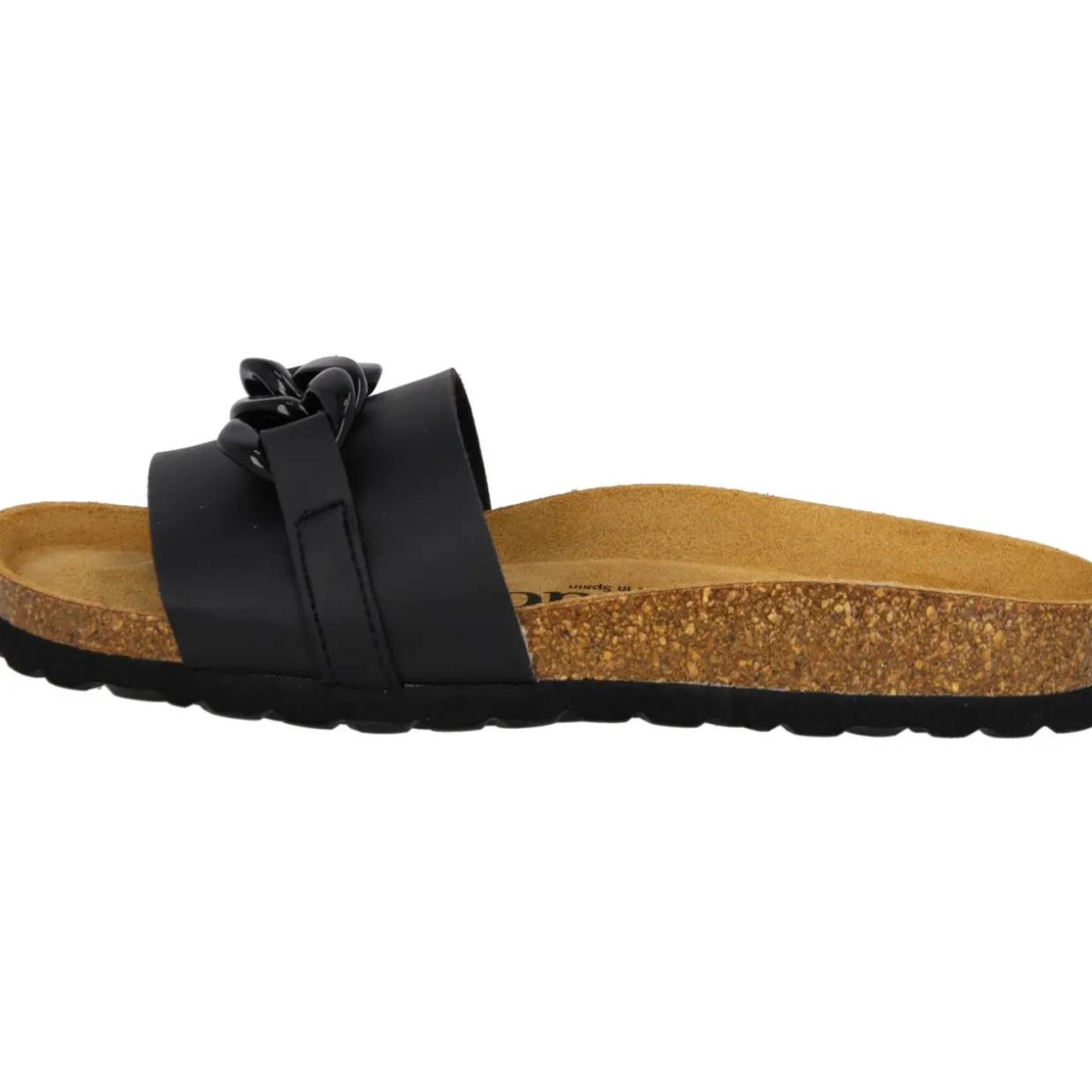 Palado Gozo, Pantoletten, Damen, Schwarz Matt