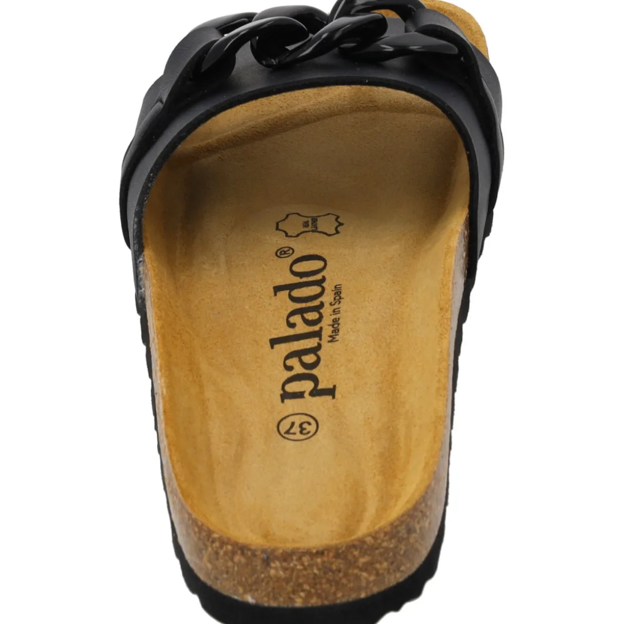 Palado Gozo, Pantoletten, Damen, Schwarz Matt