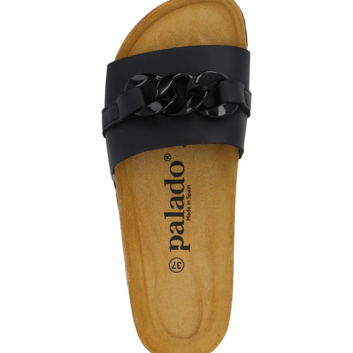 Palado Gozo, Pantoletten, Damen, Schwarz Matt